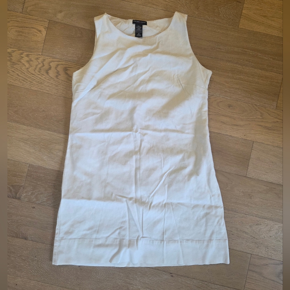 NEW YORK & COMPANY | White Shift Dress